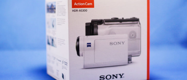 камера Sony HDR-AS300